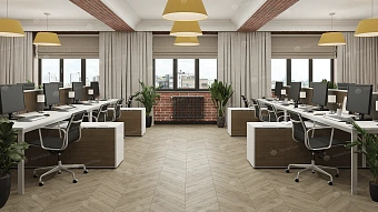 Виниловый ламинат Alpine Floor Карите Chevron ECO 18-11 600х127х5мм 43 класс 1,68кв.м