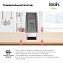 Мойка кухонная IDDIS Edifice EDI21G0i77 21х44см графитовый