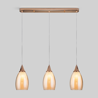 Светильник подвесной Eurosvet Cosmic 50285/3 золото 15Вт E14