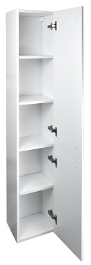 Пенал подвесной Azario Ника CS00080414 25х30х150см белый