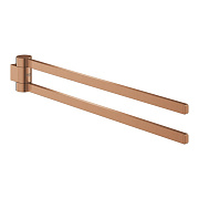 Полотенцедержатель GROHE Selection 41063DL0 бронза 3см