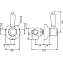 Переключатель потоков Huber 653.VT01H.CR