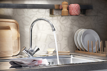 Смеситель для кухни GROHE Costa L 31812001 высокий излив хром