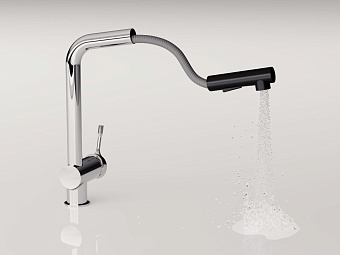 Смеситель для кухни IDEAL STANDARD CERALOOK BC178GN поворотный излив Серебряный Шторм