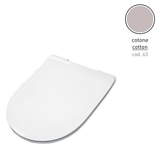 Сиденье для унитаза ArtCeram FLA014 63 с микролифтом