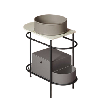 Столешница ArtCeram FLAIR 3.0 TFA009 94 Мрамор 46х68,5см calacatta gold