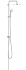 Душевая система GROHE New Tempesta Rustic 26454001 хром