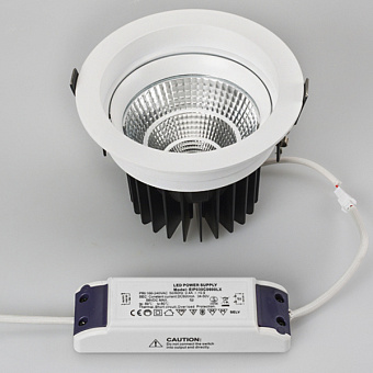 Светильник точечный встраиваемый Arlight LTD-140WH 25W 032620 25Вт LED