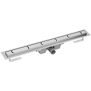 Душевой лоток RAVAK X01621 81х12см горизонтальный сток с решёткой и опорами