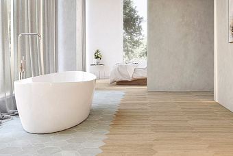 Матовый керамогранит WOW 60 Grad 120277 Grad Chevron B Wood Mid 9,8х52,2см 0,456кв.м.