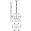 Люстра подвесная Arte Lamp BABBU A1087SP-3CC 40Вт 3 лампочек E14