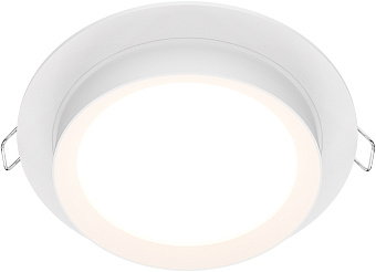 Светильник точечный встраиваемый Maytoni Hoop DL086-GX53-RD-W 15Вт GX53