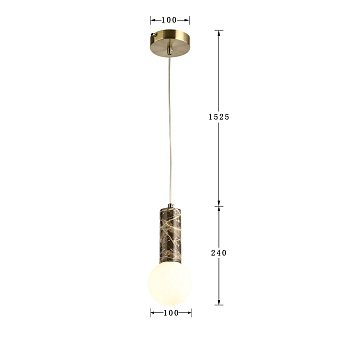 Светильник подвесной Favourite Fest 2750-1P 5Вт G9 LED