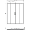 Душевая дверь IDEAL STANDARD CONNECT 2 K9282V3 195х160см стекло прозрачное