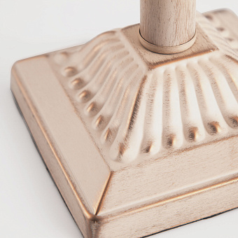 Настольная лампа Eurosvet Berlin 01061/1 белый с золотом 60Вт E27