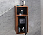 Шкаф подвесной VITRA Metropole 58208 40х35х90см сливовое дерево