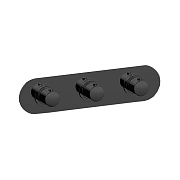 Смеситель для ванны Cisal Slim SM01R20040 чёрный (матовый)