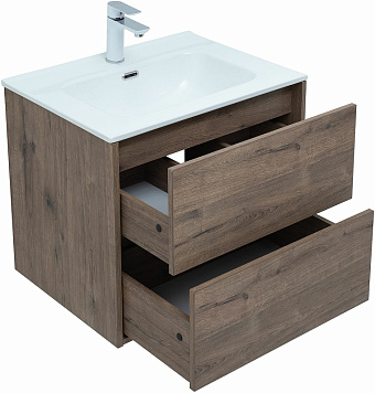 Тумба под раковину подвесная AQUANET Lino 287541 46х60х52см