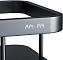 Полка в ванную прямая AM-PM Sense L A7453222 2-ярусная 12,8х34,5см чёрный