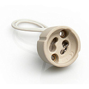 Патрон Elektrostandard a024040 GU10 40Вт керамика
