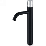 Смеситель для раковины Boheme Stick 122-BCR хром/чёрный