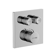 Смеситель для ванны WASSERKRAFT Dinkel 5800 5848 Thermo хром