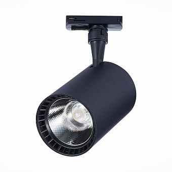 Трековый светильник ST Luce CAMI ST351.446.30.36 30Вт LED матовый чёрный для однофазного трека