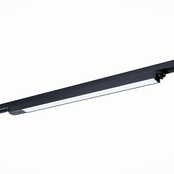 Трековый светильник ST Luce ST366 ST366.438.24 24Вт LED чёрный для однофазного трека
