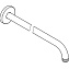 Держатель для верхнего душа GROHE 28361000 хром