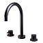 Смеситель для раковины Maxonor SUPERIOR PL1387-7 чёрный