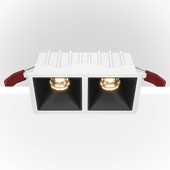 Светильник точечный встраиваемый Maytoni Alfa LED DL043-02-10W3K-SQ-WB 20Вт LED