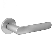 Дверная ручка нажимная Code Deco Slim H-40135-A-CRS сатинированный хром