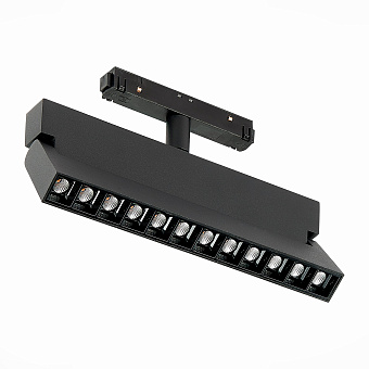 Магнитный трековый светильник ST Luce ANDRE ST362.436.12 12Вт LED чёрный