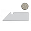 Плинтус Atlas Concord Италия Klif AN4I Grey Battiscopa Sag.Dx. 7,2х30см 0,259кв.м.