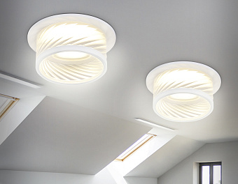 Светильник точечный встраиваемый Ambrella TECHNO SPOT Acrylic Tech TN1251 12Вт GU5.3