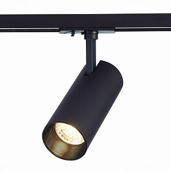 Трековый светильник ST Luce MONO ST350.446.15.36 15Вт LED матовый чёрный для однофазного трека