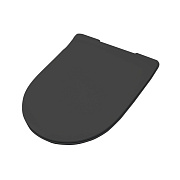 Сиденье для унитаза ArtCeram FLA014 03 nero с микролифтом