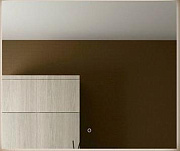 Зеркало MIRSANT Glassy УТ000032188 80х100см с подсветкой