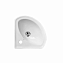 Раковина угловая SANITA LUXE Веер VERSAWB01 44х40,5см