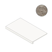 Плитка для ступеней Atlas Concord Италия Norde A59K Piombo Scalino 33х60см 0,198кв.м. неполированная