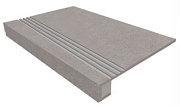 Плитка для ступеней ESTIMA Terra Set/Steptrade/TE02_NS/33x120/S1/Riser/TE02_NS/14,5 Grey 120х33смкв.м. неполированная