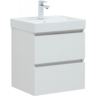 Тумба под раковину подвесная AQUANET Вега 308332 40х48,4х50,2см