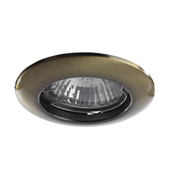 Светильник точечный встраиваемый Arte Lamp PRAKTISCH A1203PL-1AB 50Вт GU10