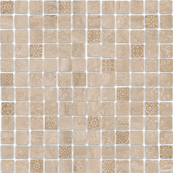 Декор KERAMA MARAZZI Риальто Антика MBD004 2 мозаичный бежевый матовый 30х30см 0,63кв.м.