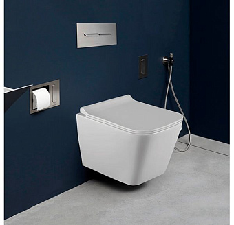 Унитаз подвесной SOLE CUBE УТ000039018 безободковый с микролифтом