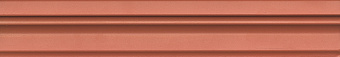 Бордюр KERAMA MARAZZI Магнолия BLC026R оранжевый матовый обрезной 5х30см 0,015кв.м.