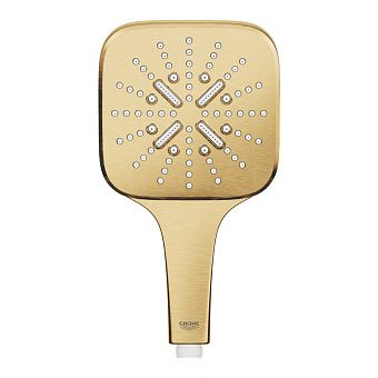 Ручной душ GROHE Rainshower SmartActive 130 Cube 26582GN0 золото