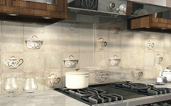 Напольная плитка MAINZU Aranjuez PT01857 Milano Pavimento Crema 20х20см 1кв.м. неполированная