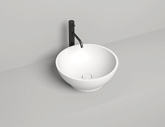 Раковина накладная SALINI GLORIA 1102203MRH 41,5х41,5см