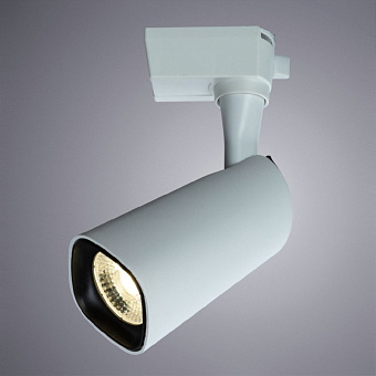 Трековый светильник Arte Lamp BARUT A4562PL-1WH 18Вт LED белый для однофазного трека
